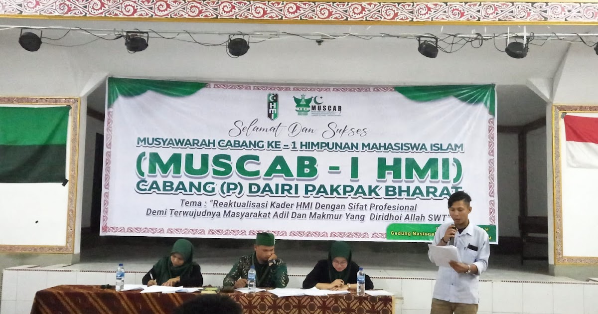 HMI pemkot blangpidie Gelar Musyawarah Cabang